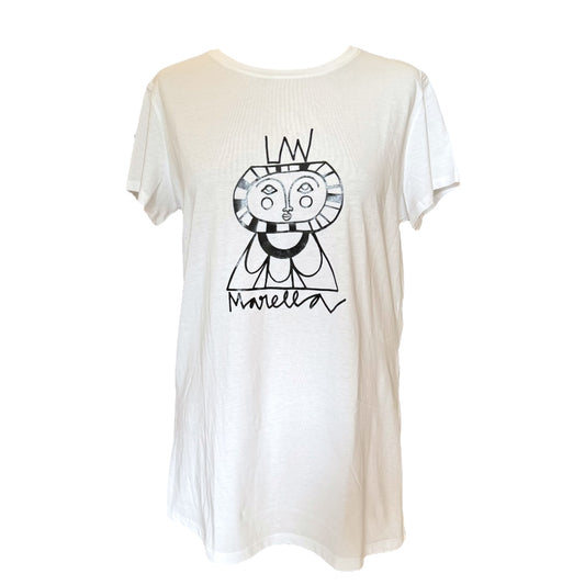 Marella Art 365 Cotton T Shirt - 12/14 - NEW