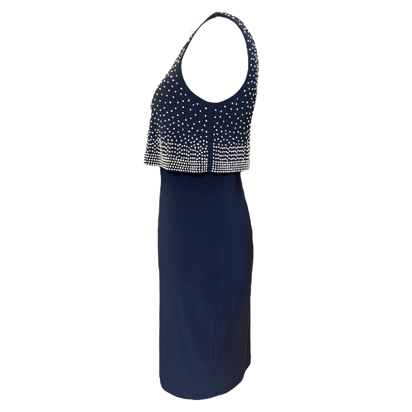 NEW Joseph Ribkoff Navy Embellished Dress