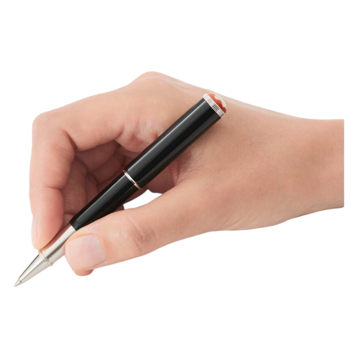 Montblanc Heritage Rouge et Noir "Baby" Special Edition Black Rollerball - NEW