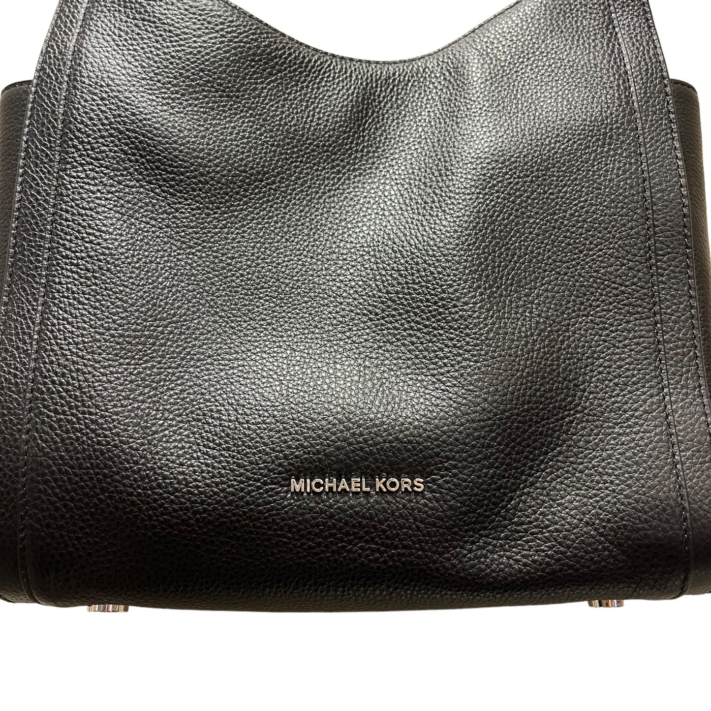 Michael Kors Black Bag with Silver Chain