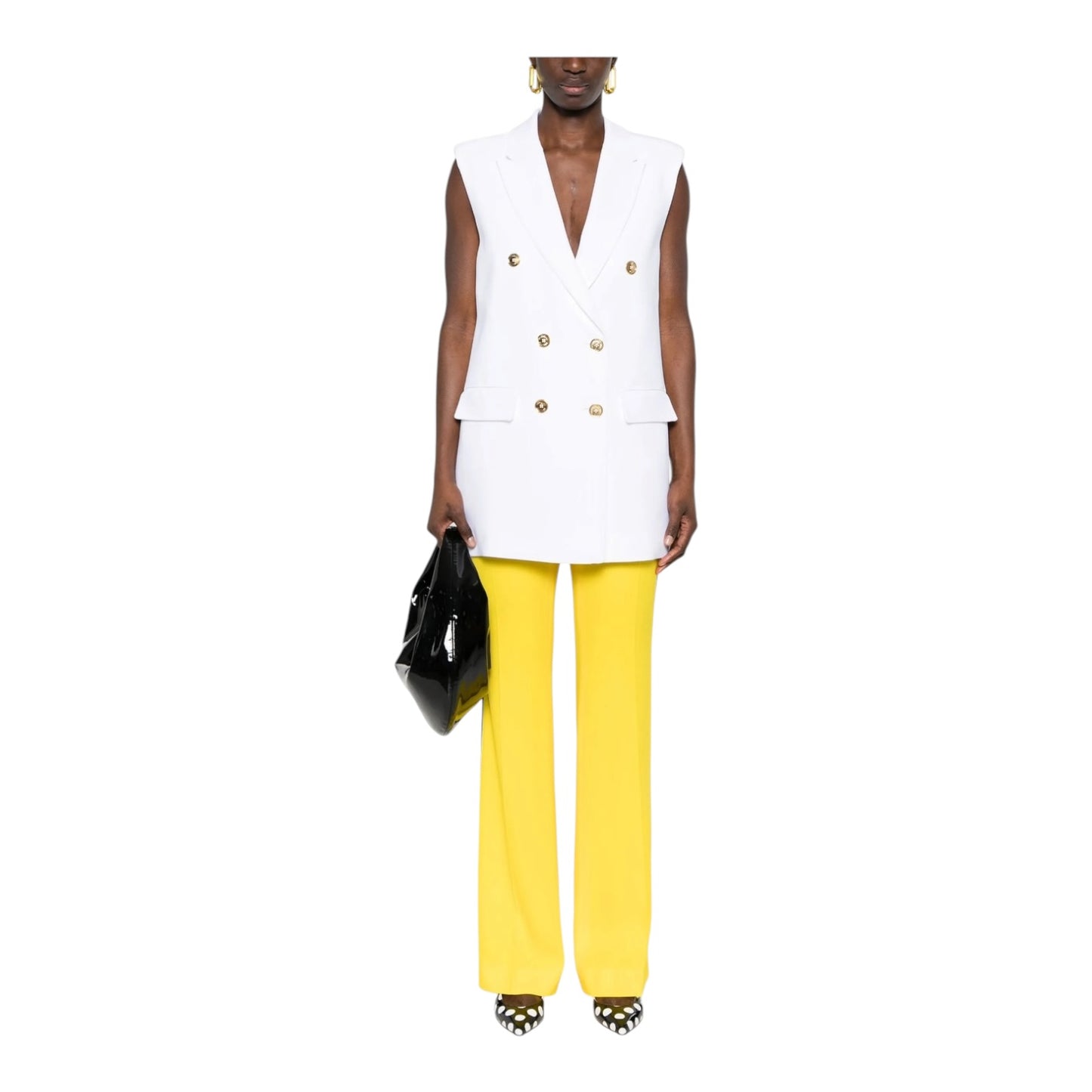 Moschino Couture White Blazer Gilet - 10/12