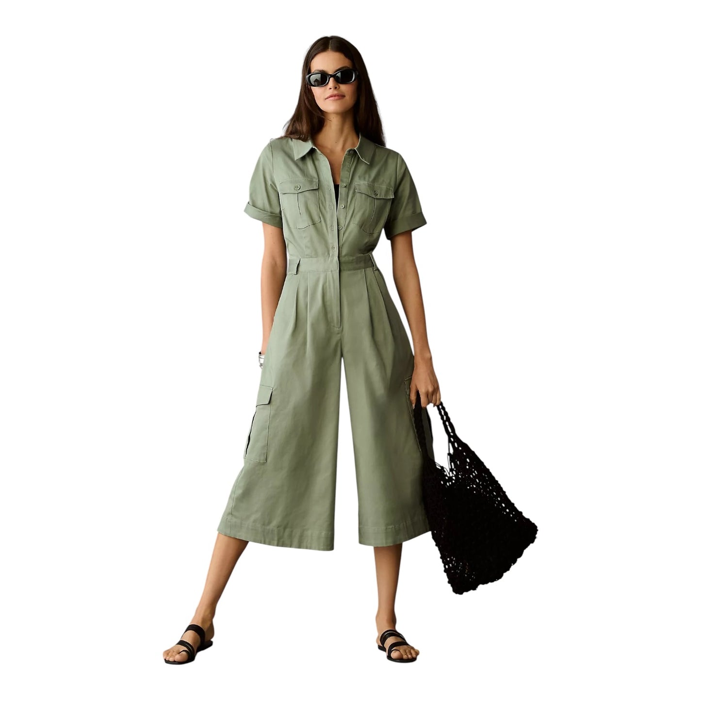 TwentySixHundred Wide-leg Utility Jumpsuit - 10