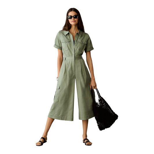 TwentySixHundred Wide-leg Utility Jumpsuit - 10