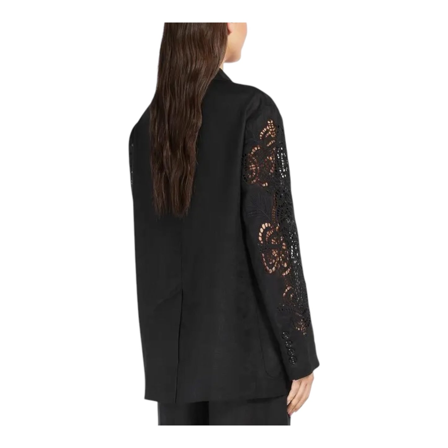 Max Mara Studio Black Angizia Blazer - 10