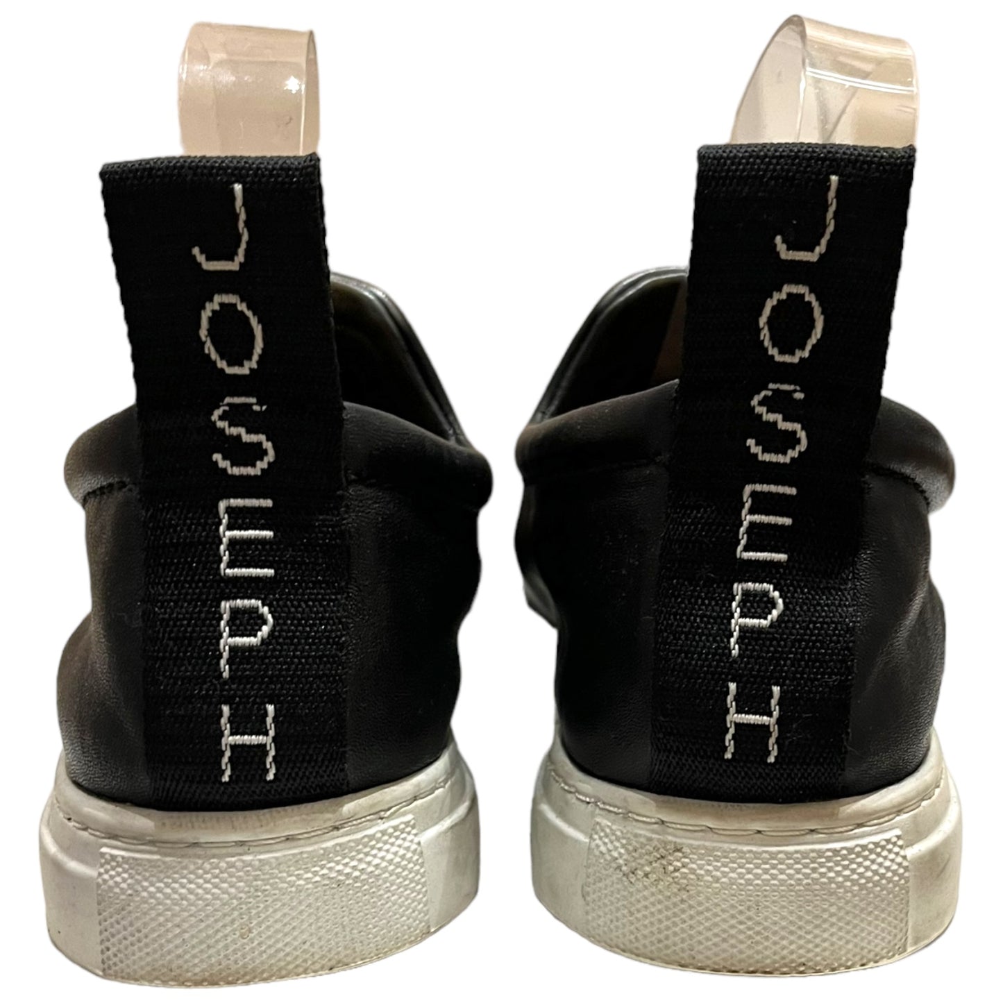 Joseph Black Slip On Shoes