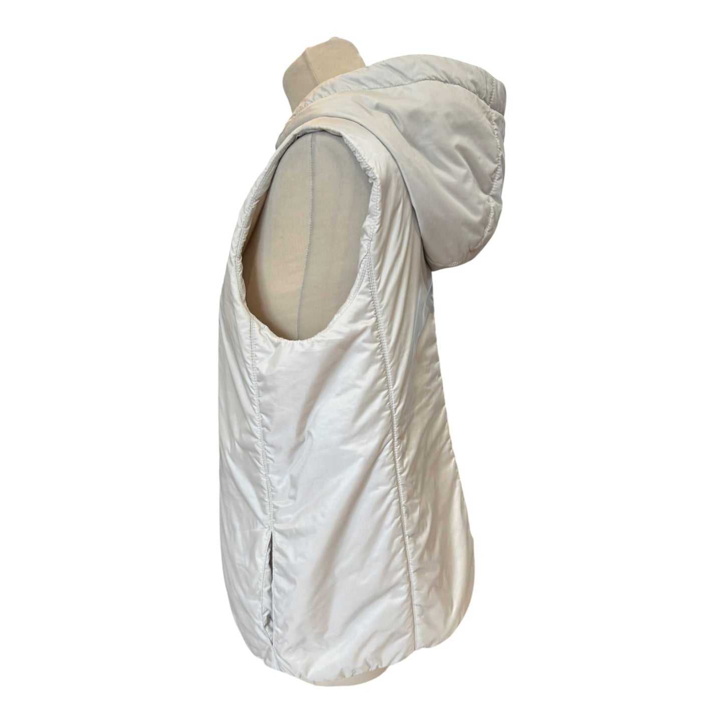 Max Mara Beige Greengo Drip-Proof Canvas Gilet - 12/14