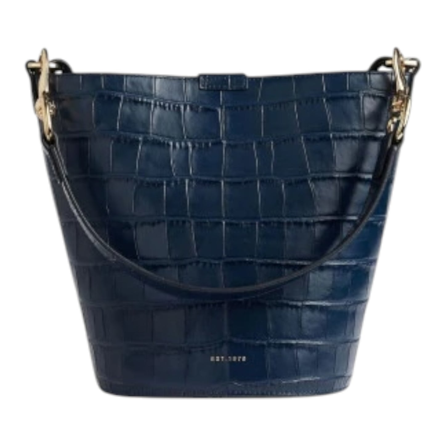 Jigsaw Blue Kenton Leather Bag