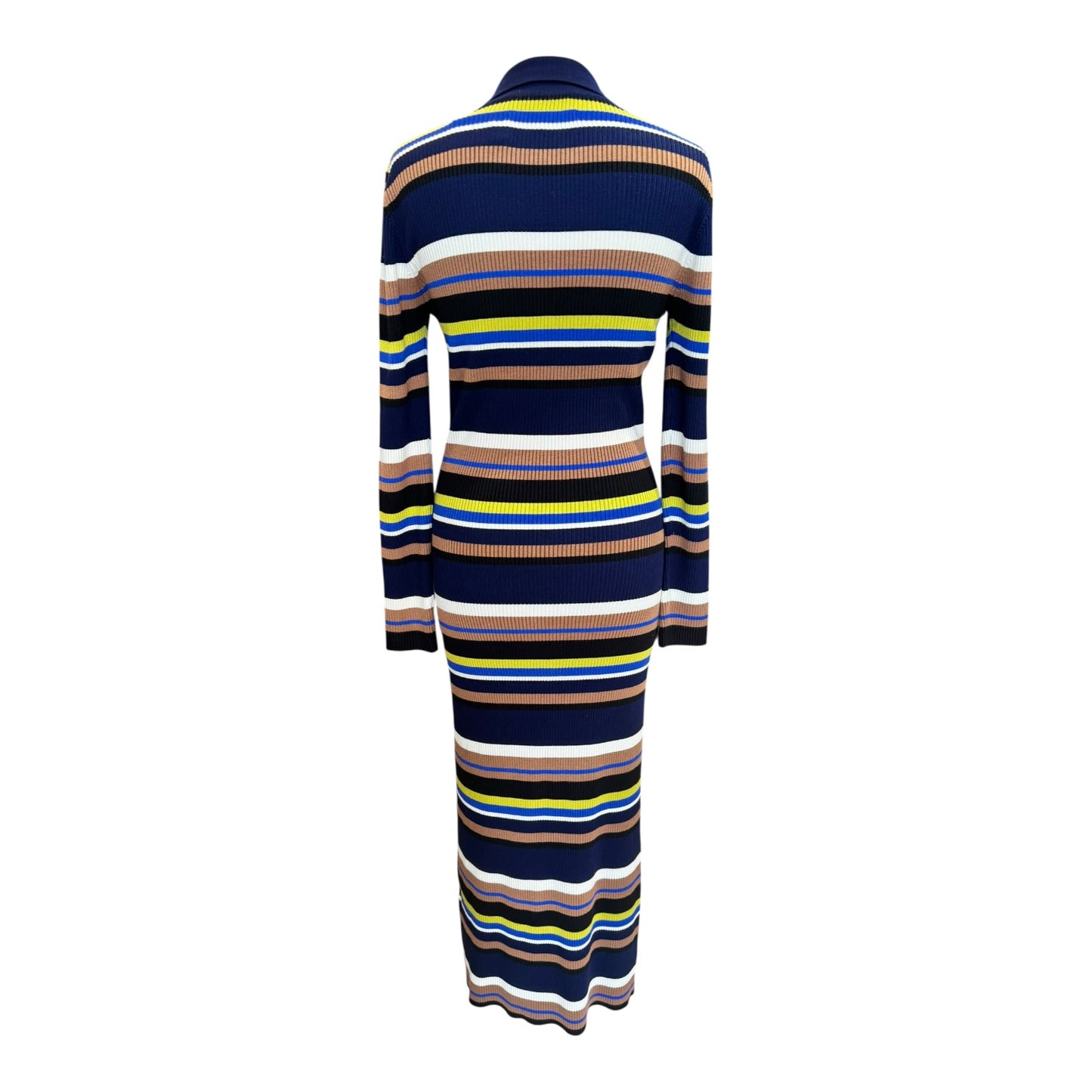 Munthe 'Dapper' Blue Knit Midi Dress - 12