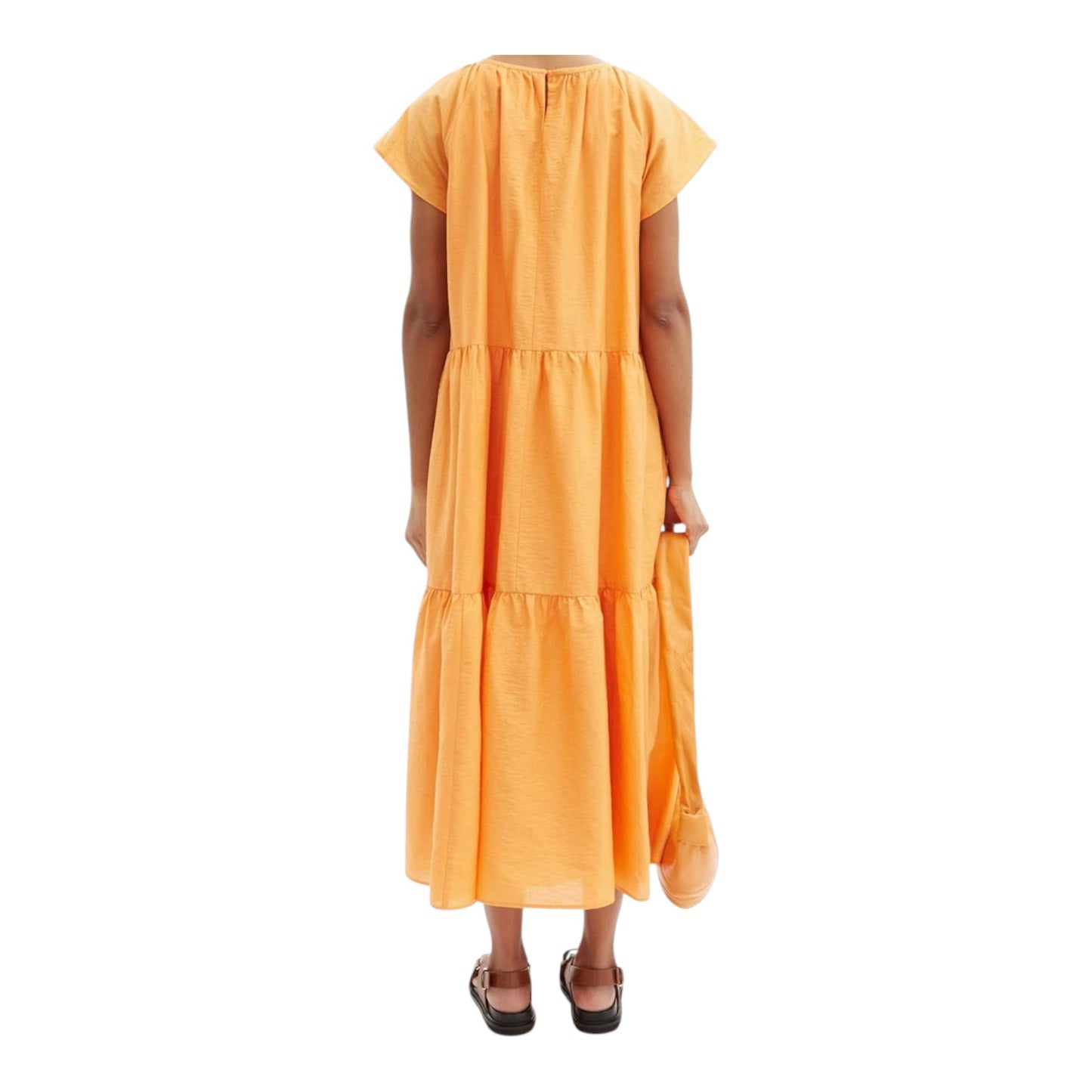 Weekend Max Mara Orange Nembi Dress - 14/16