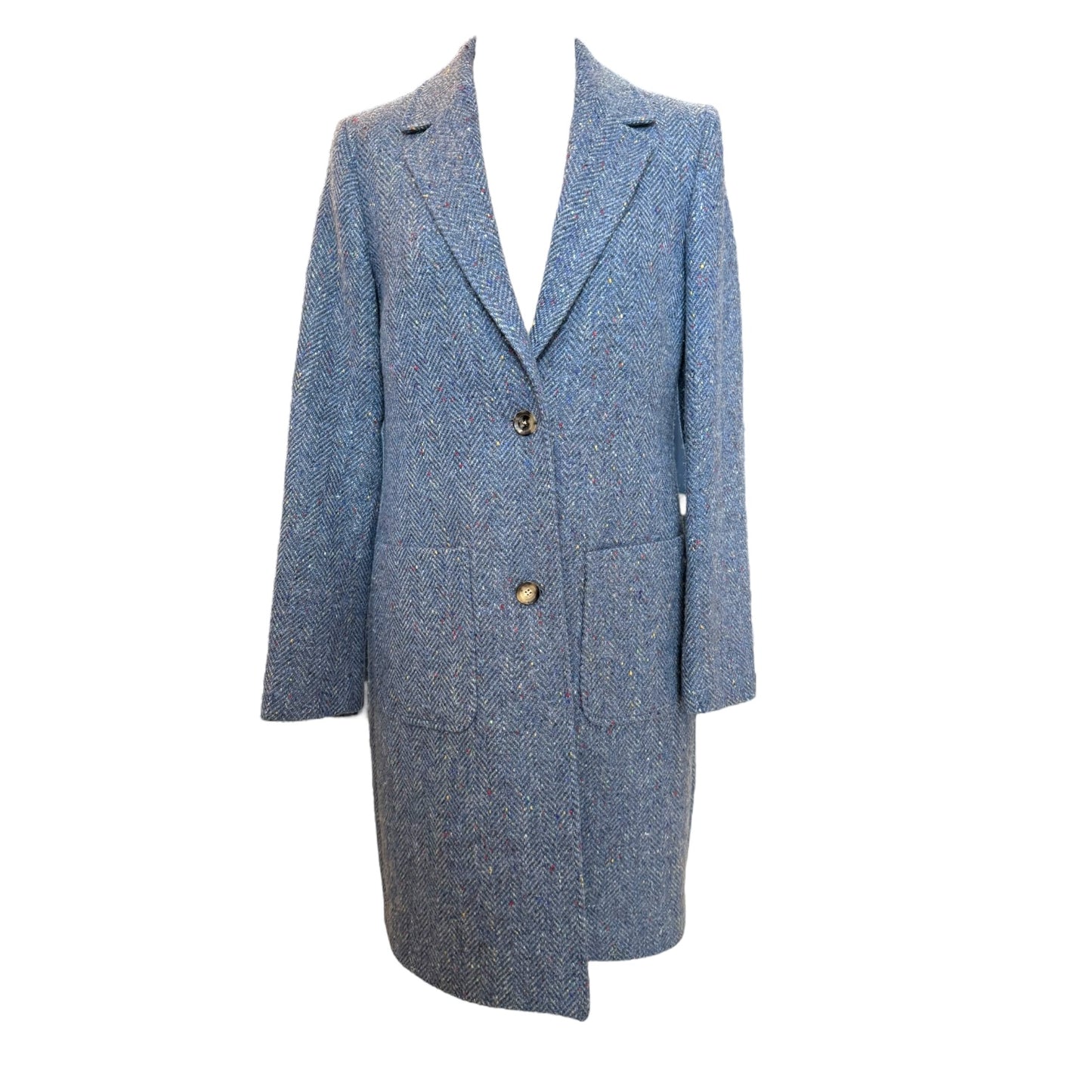 Magee 1866 Blue Tweed Coat - 8