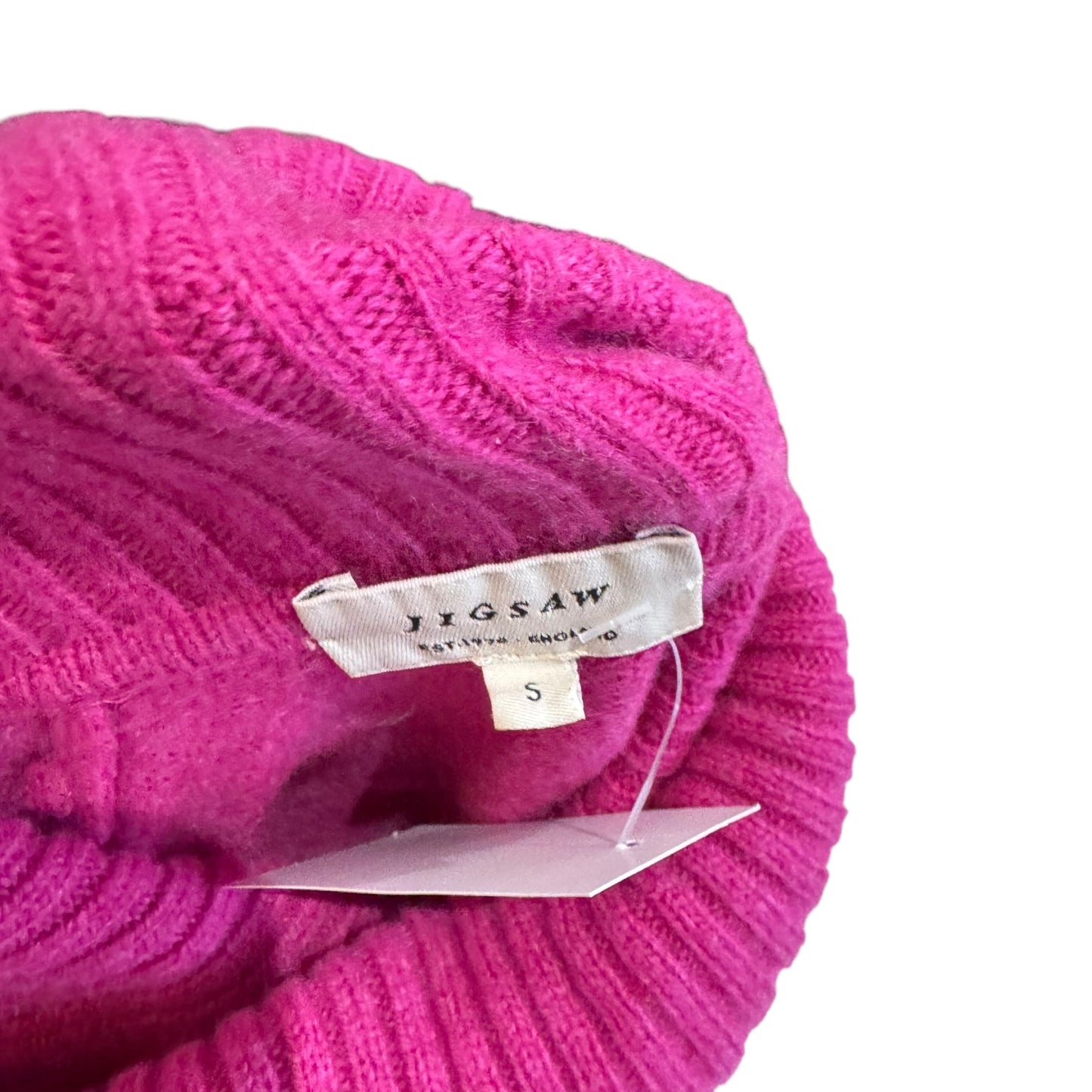 Jigsaw Pink Wool Jumper - 10