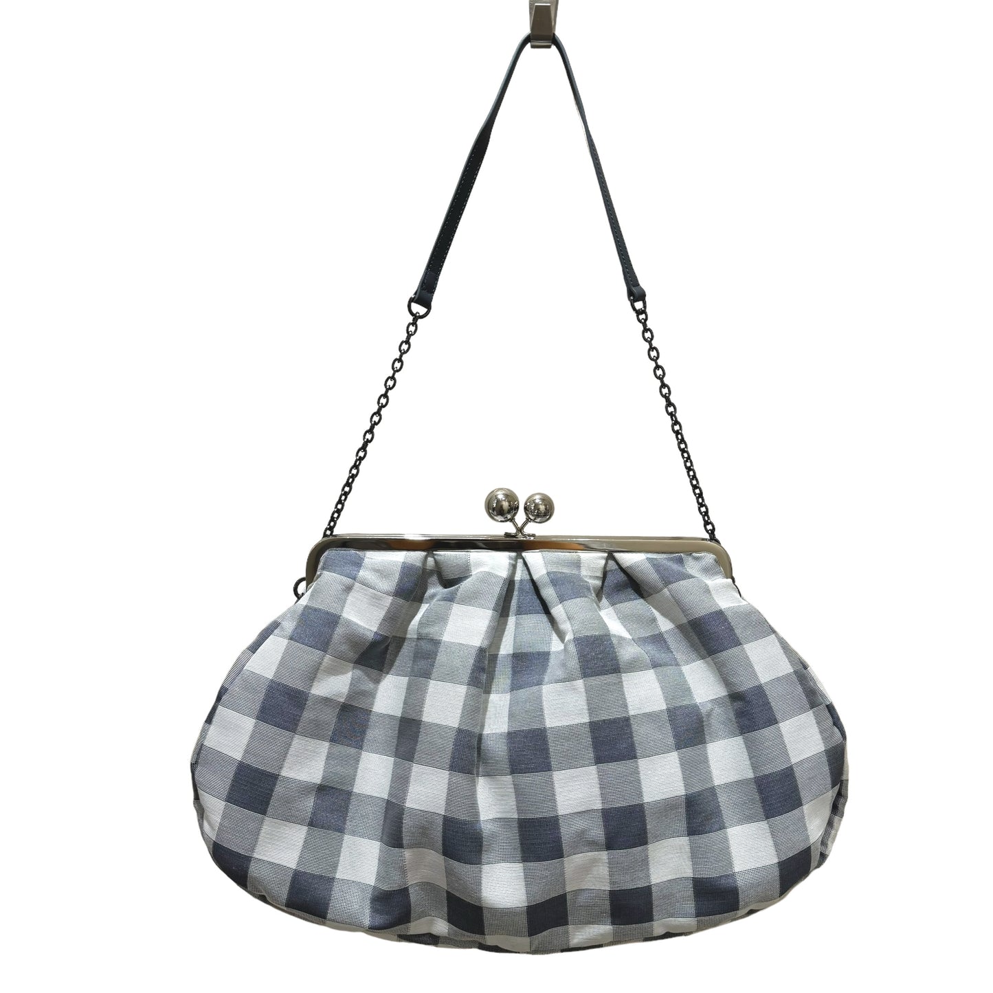 Weekend Max Mara Grey Gingham Bag