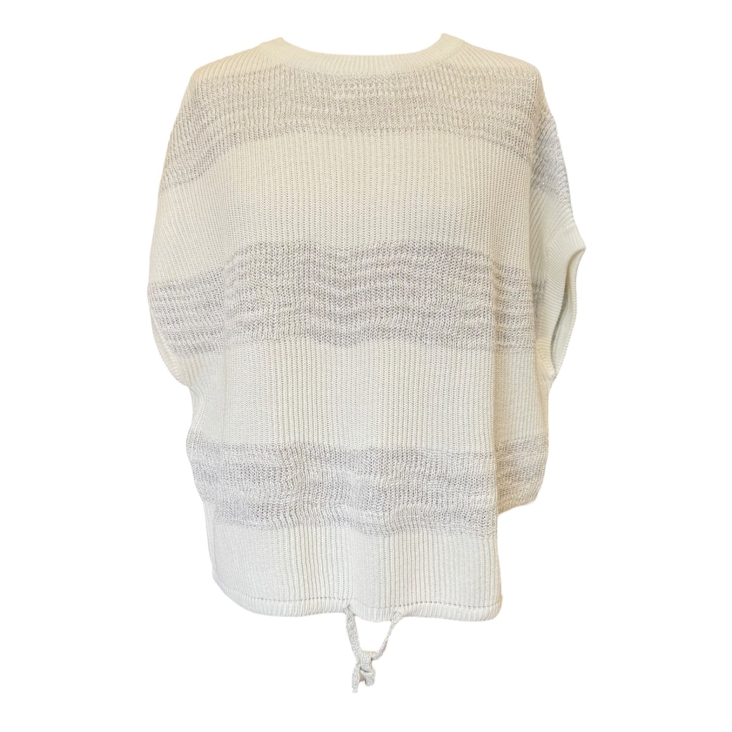 Fabiana Filippi White and Silver Sweater Vest - 12