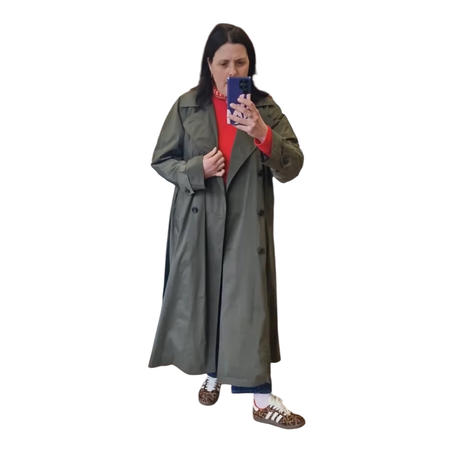 Weekend Max Mara Khaki Rain Coat - 12