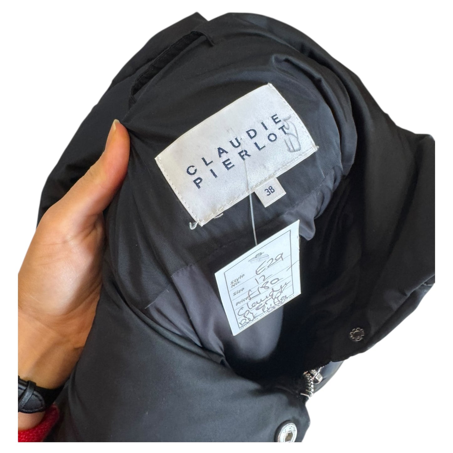 Claudie Pierlot Black Puffer Coat - 12