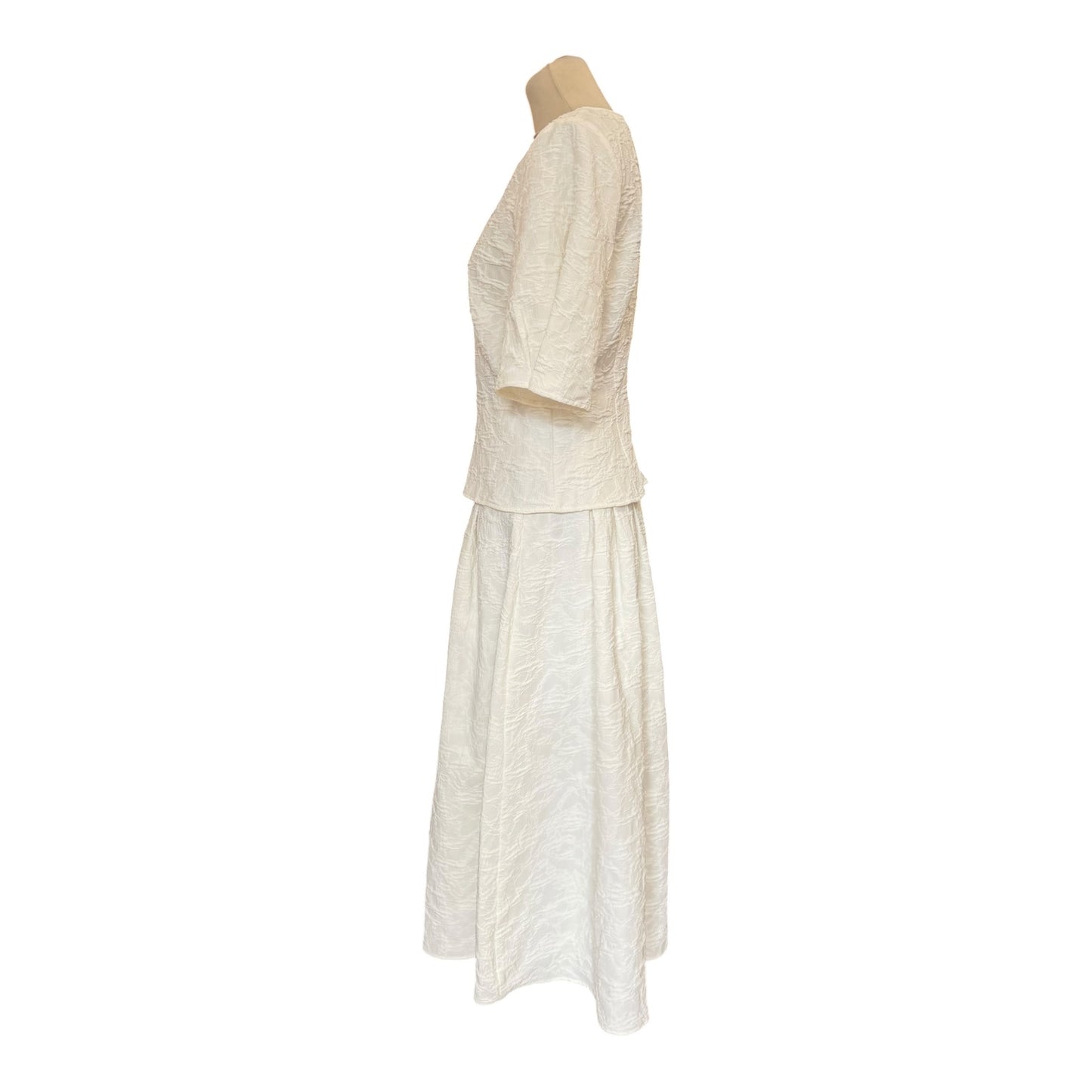 InWear Cennox Cream Jacquard Two Piece - 10/12
