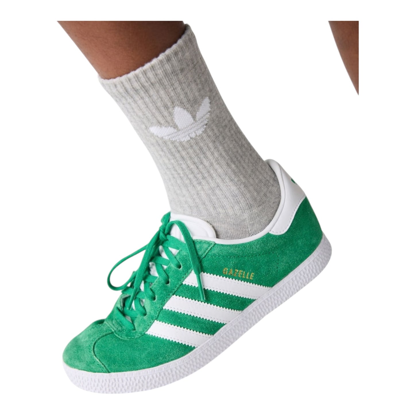 Adidas Gazelles Green Trainers - 38.5/5.5