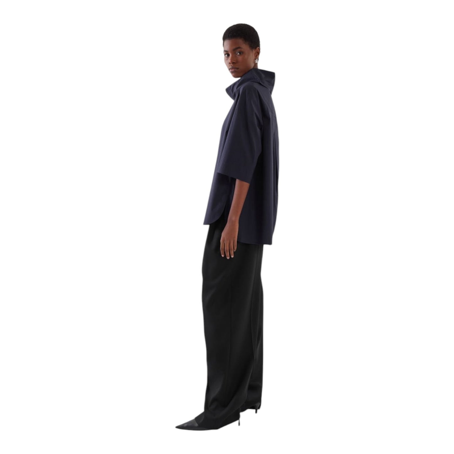 COS Roll Neck Tunic Top - 16