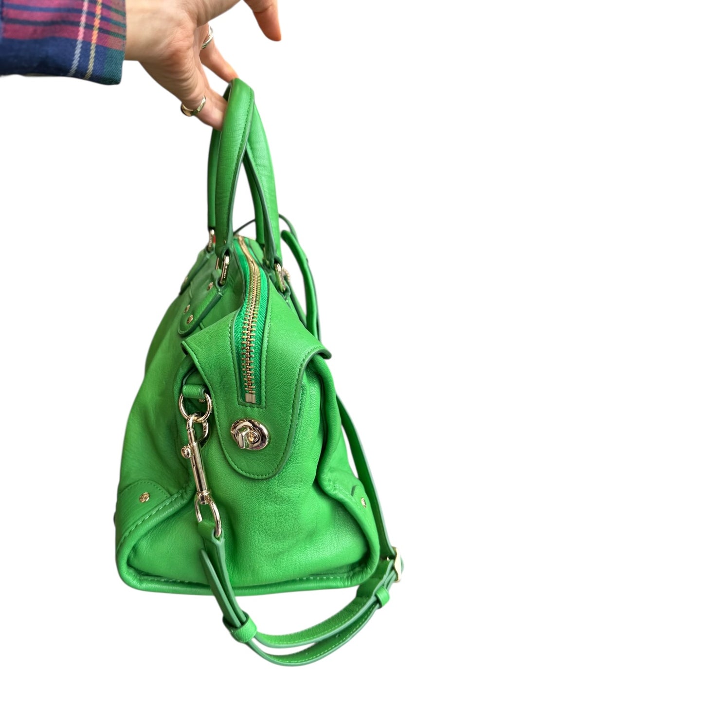 Coach Rhyder Green Satchel Bag