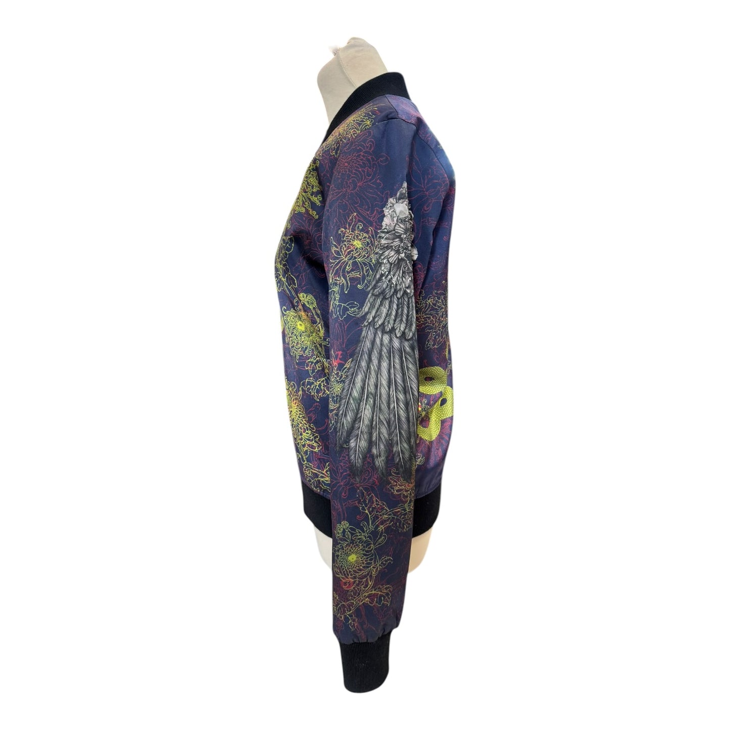 Eadach by Sara O'Neill Morrigan Reversible Unisex Bomber Jacket - 8