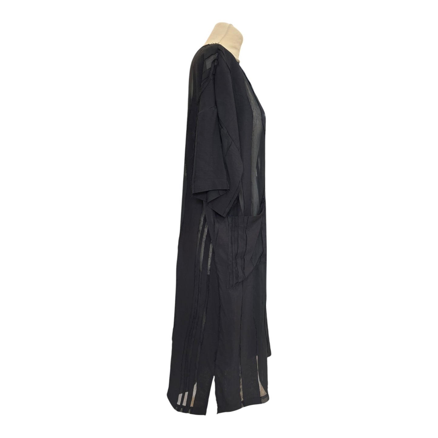 Black Voile Dress - 12
