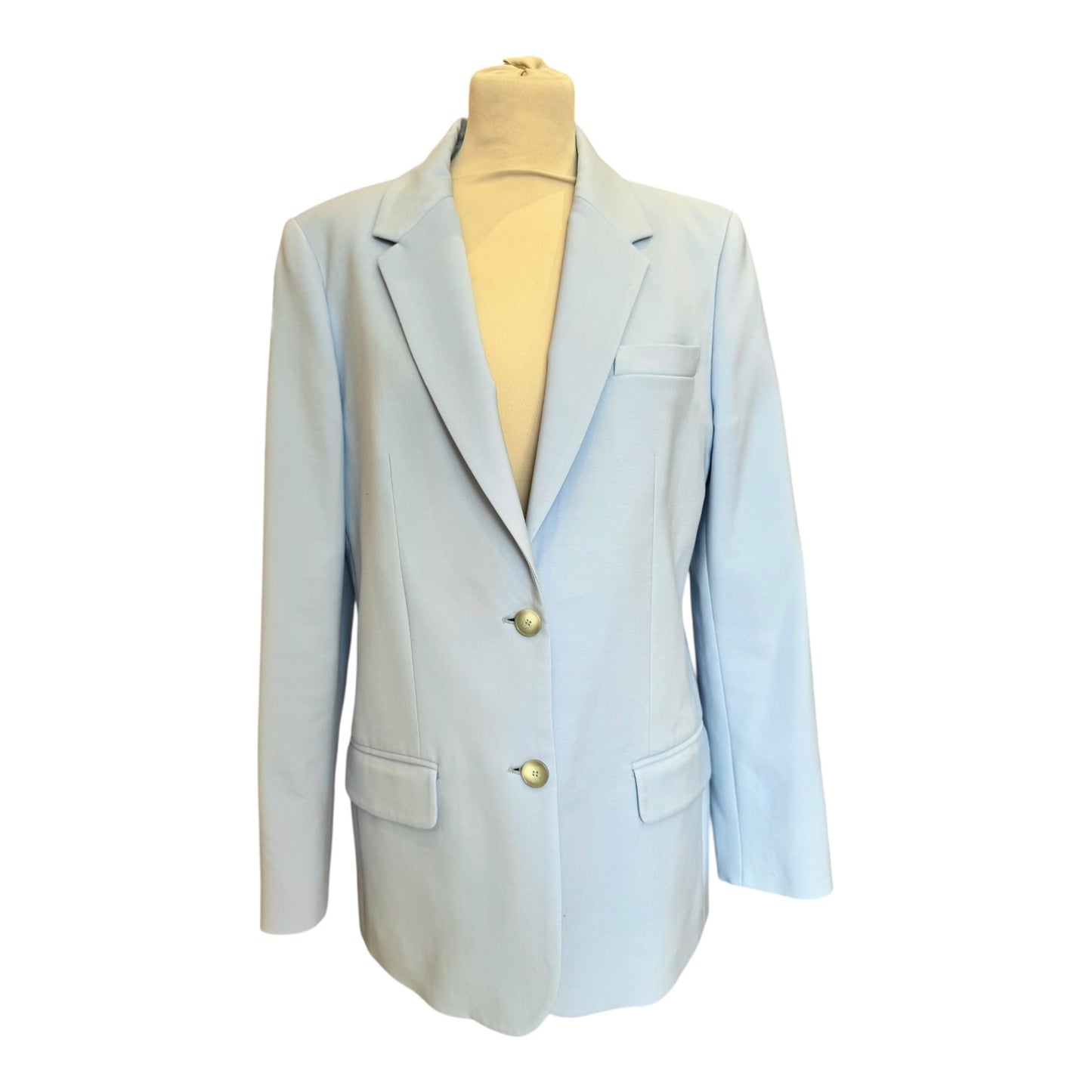 Joseph Jackie Blue Wool Blazer - 12