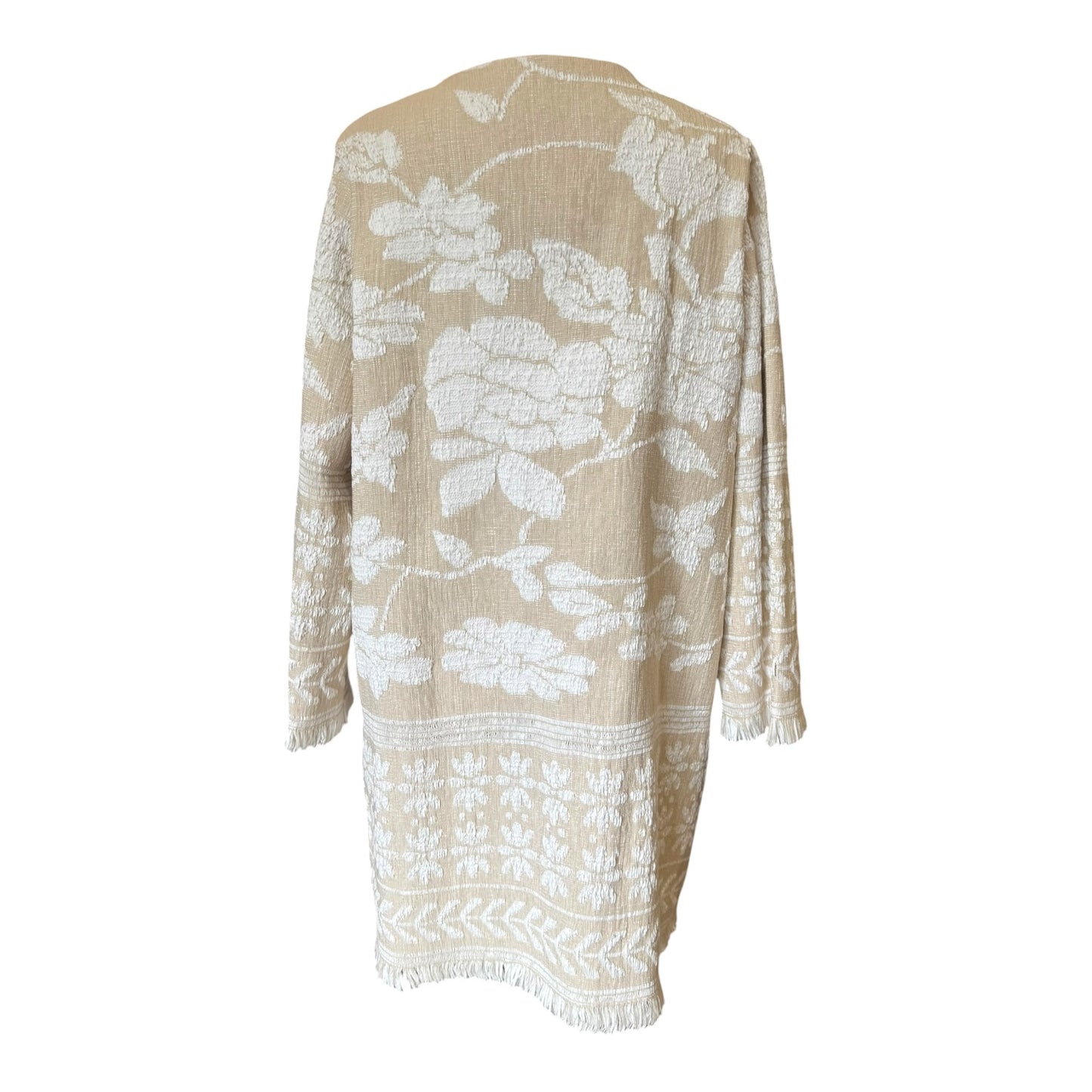 D. Exterior Woven Collarless Coat - 16