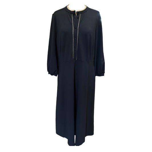 Wyse Navy Midi Dress - 14/16