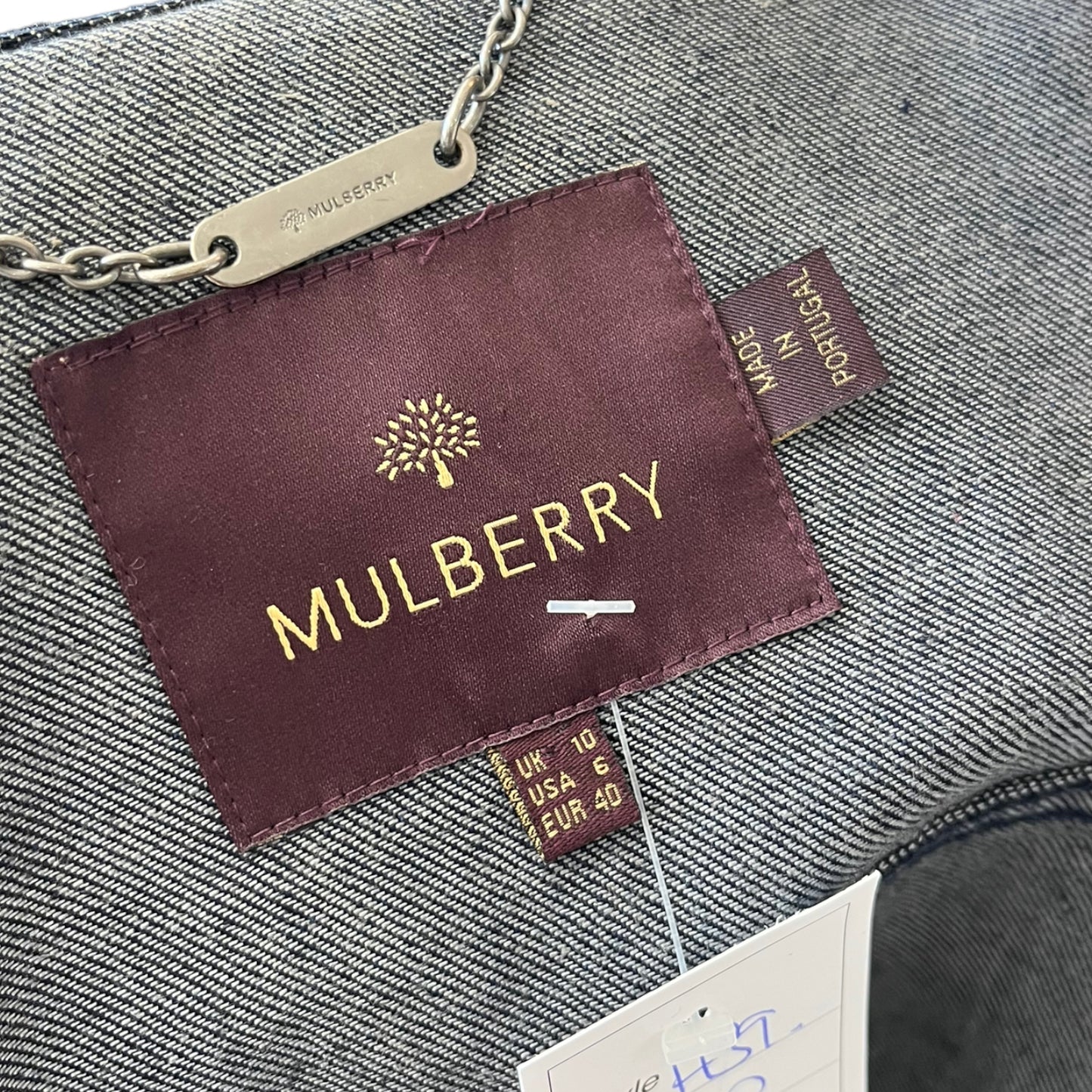 Mulberry Denim Jacket