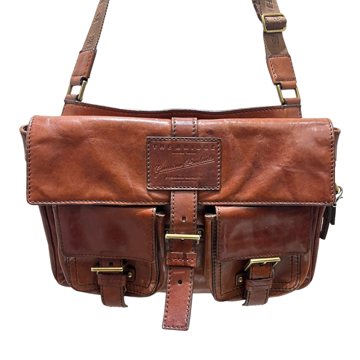 The Bridge Brown Satchel