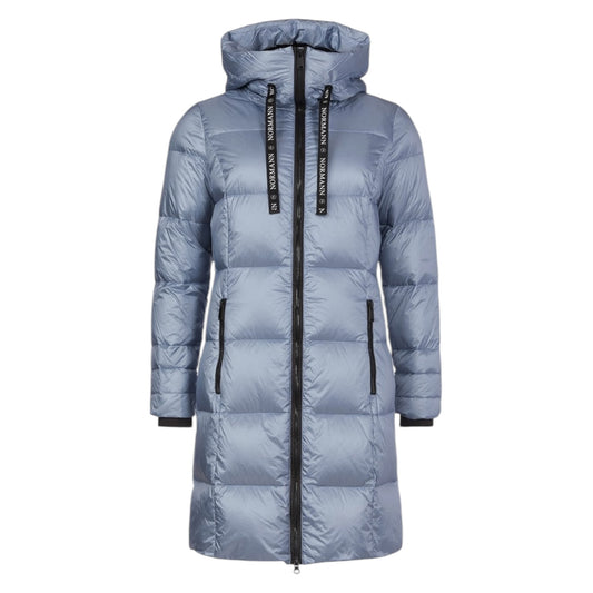Normann Naomi Padded Coat in Sky Blue - 10