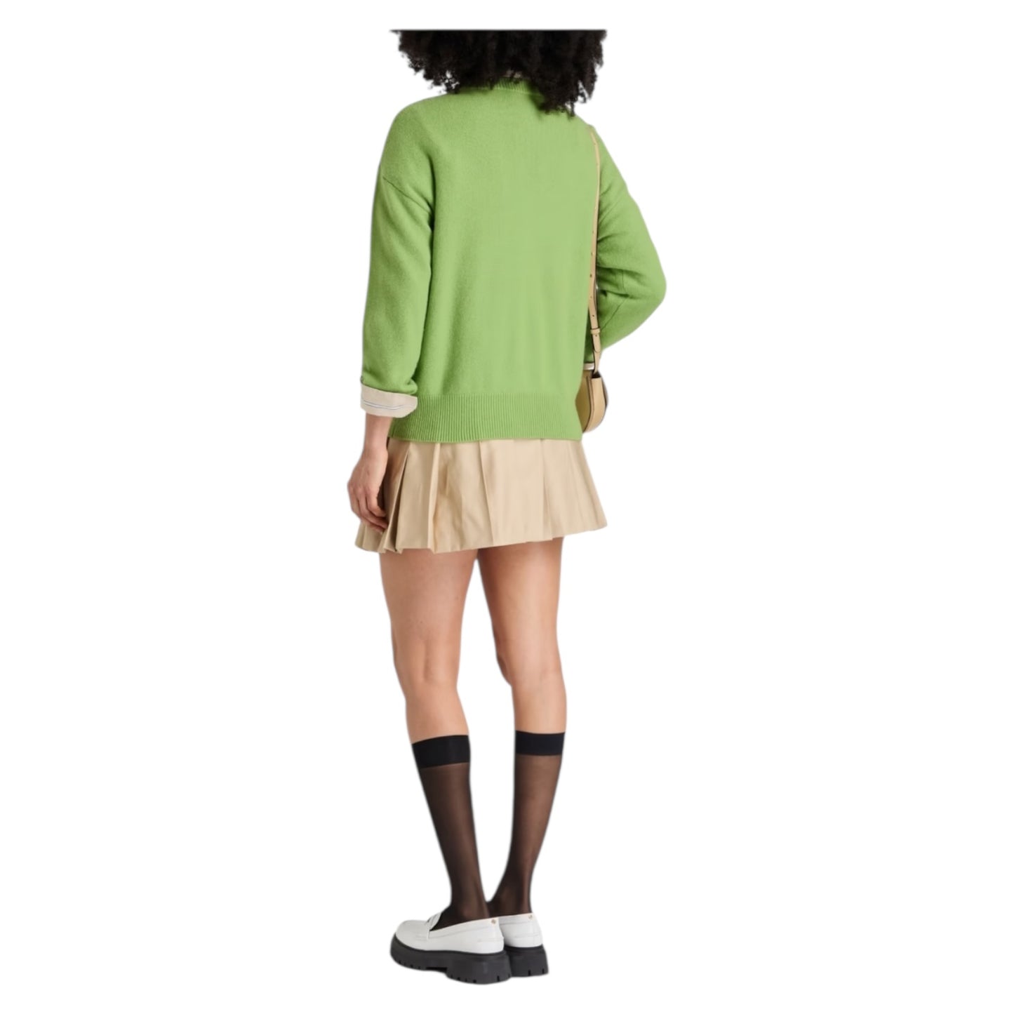 Claudie Pierlot 100% Cashmere Green Jumper - 10