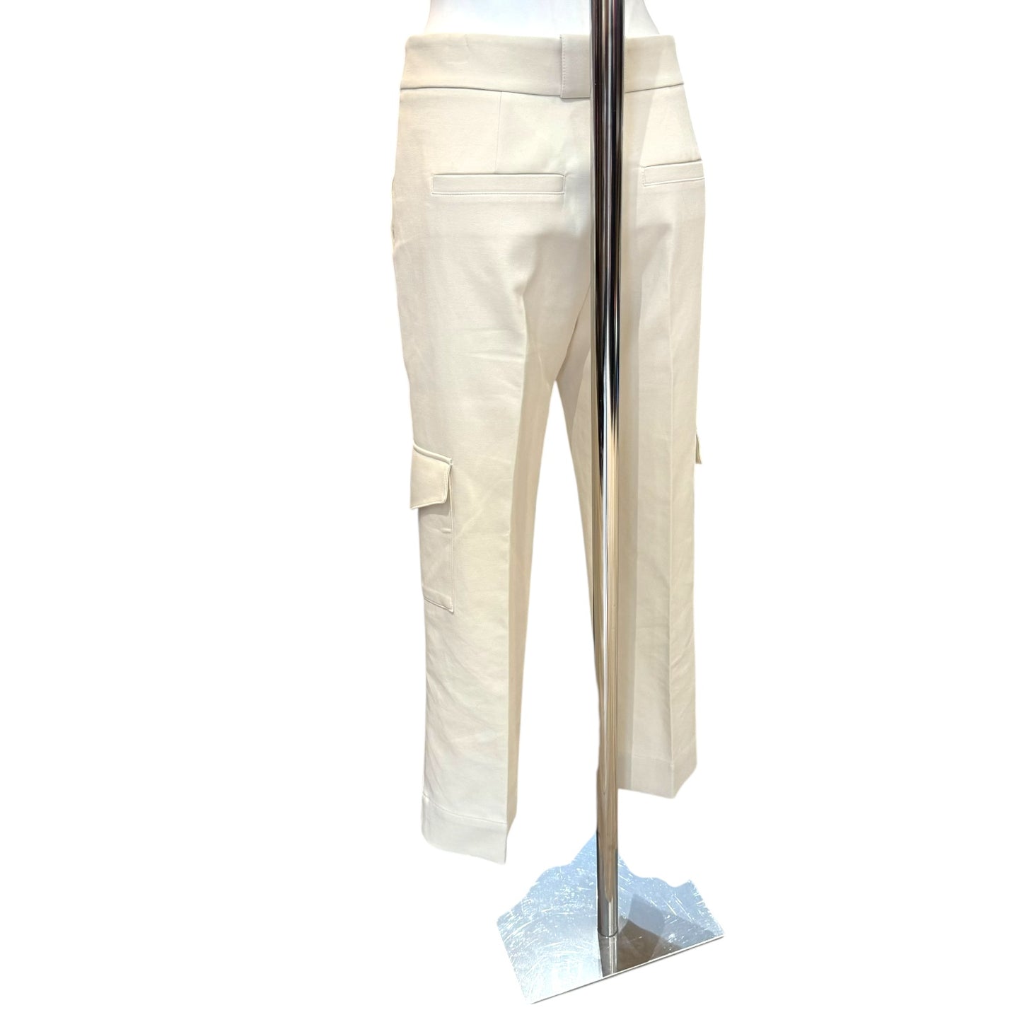 Me + Em Cream Cargo Trousers - 8