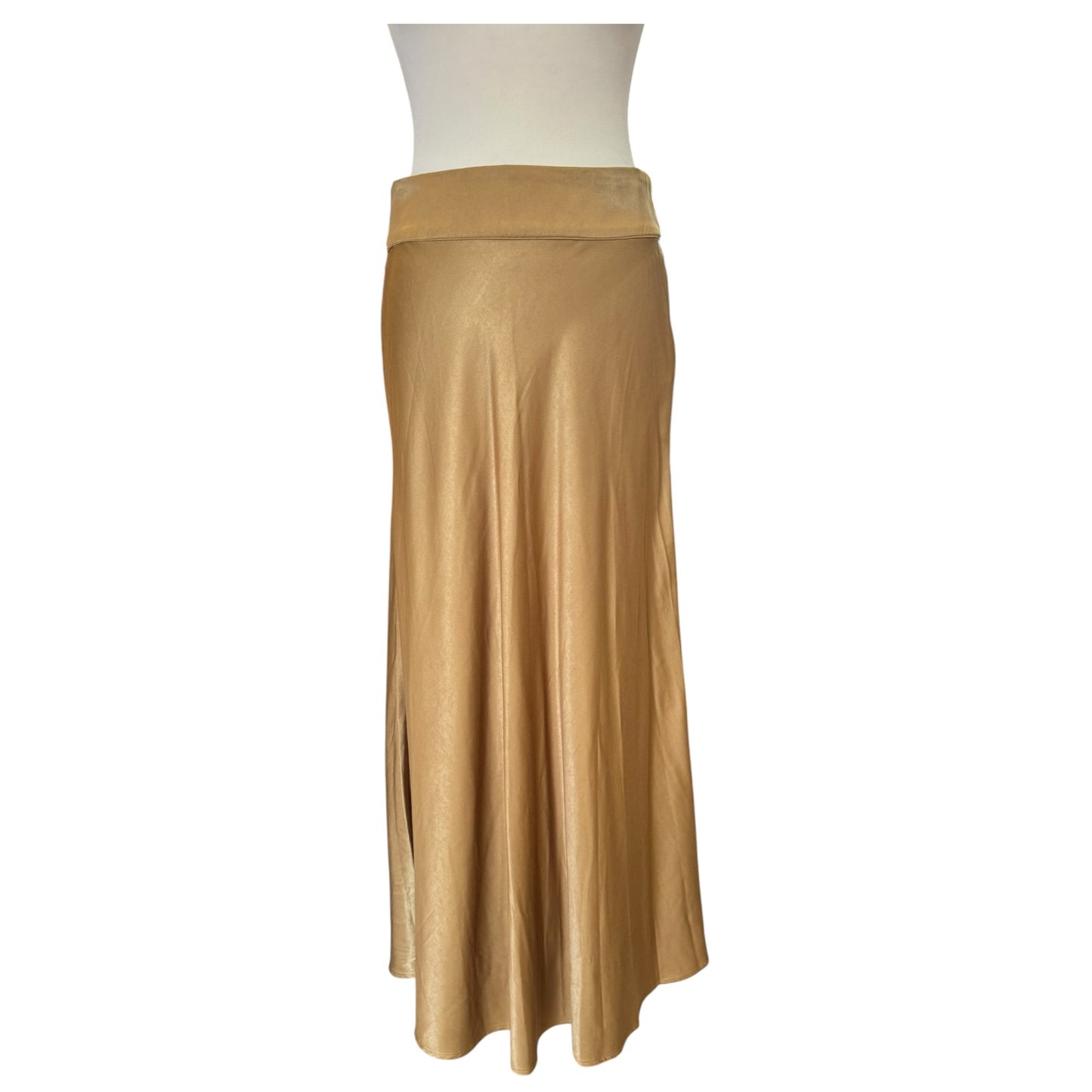 My Essential Wardrobe Slip Skirt in Dijon - 10 - NEW