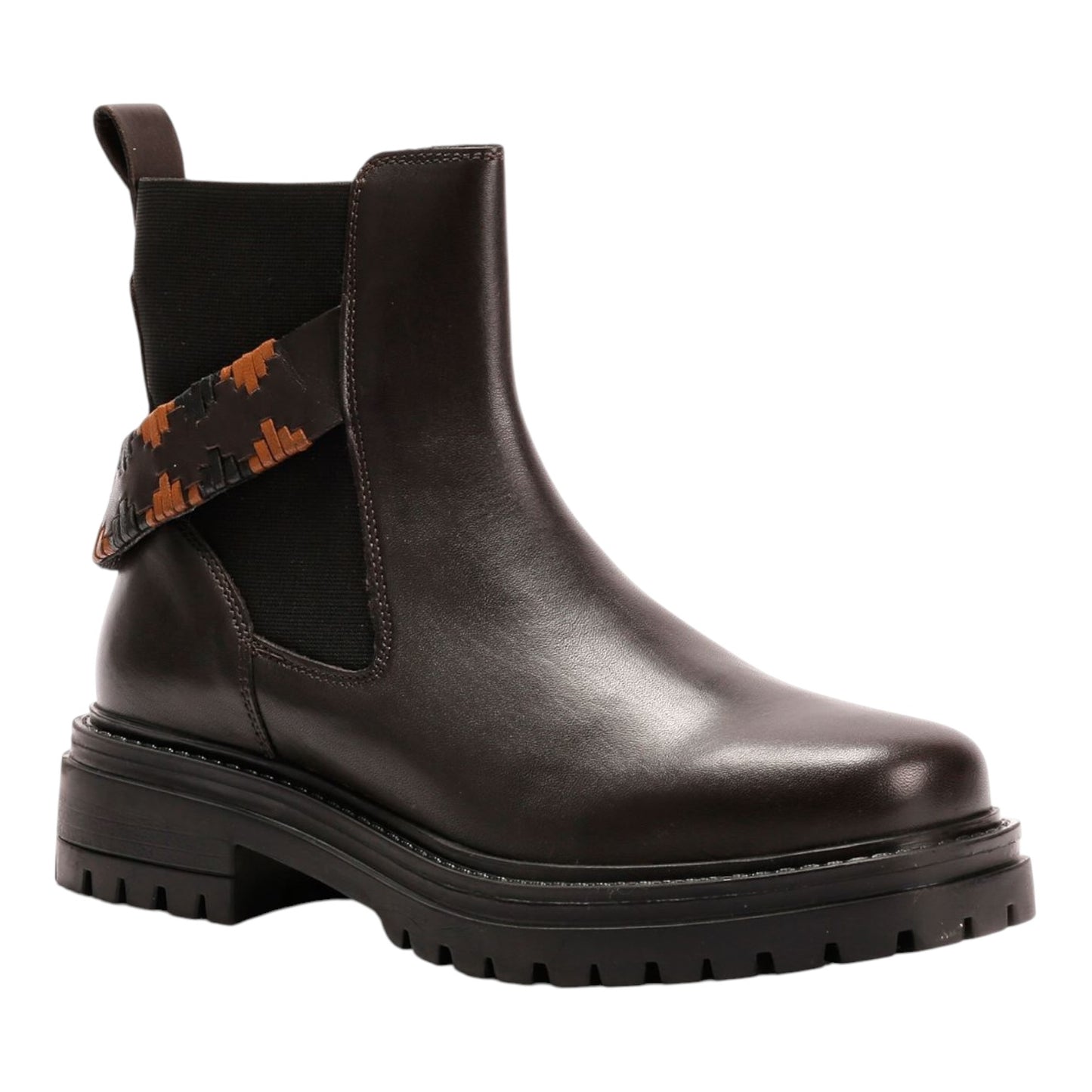 Osprey London Guildford Chelsea Leather Chocolate Boots - 39/6 - NEW