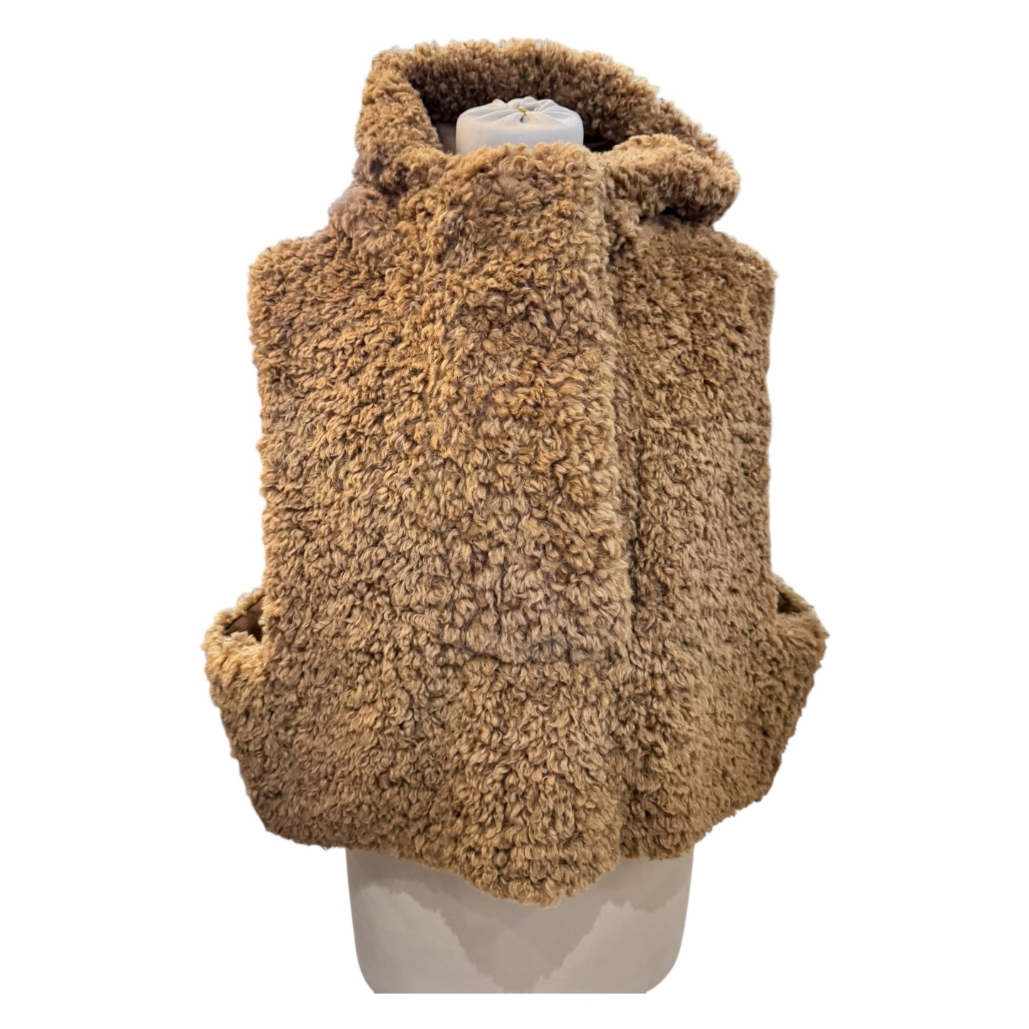 COS Hooded Faux Shearling Vest - 10/12