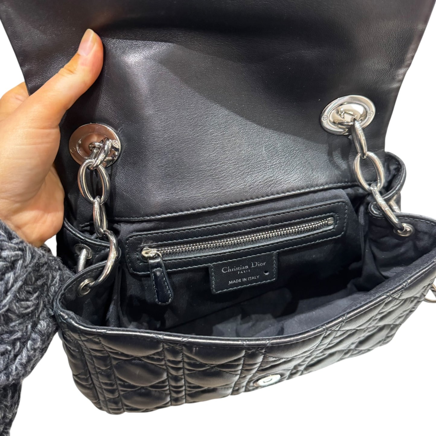 Christian Dior Promenade Quilted Flap Bag