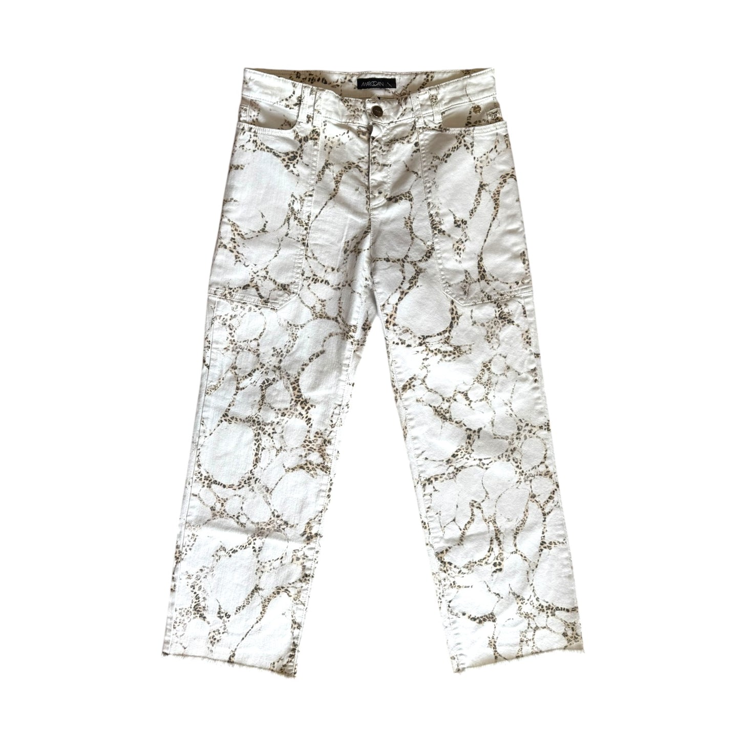 Marc Cain Animal Printed Jeans - 12