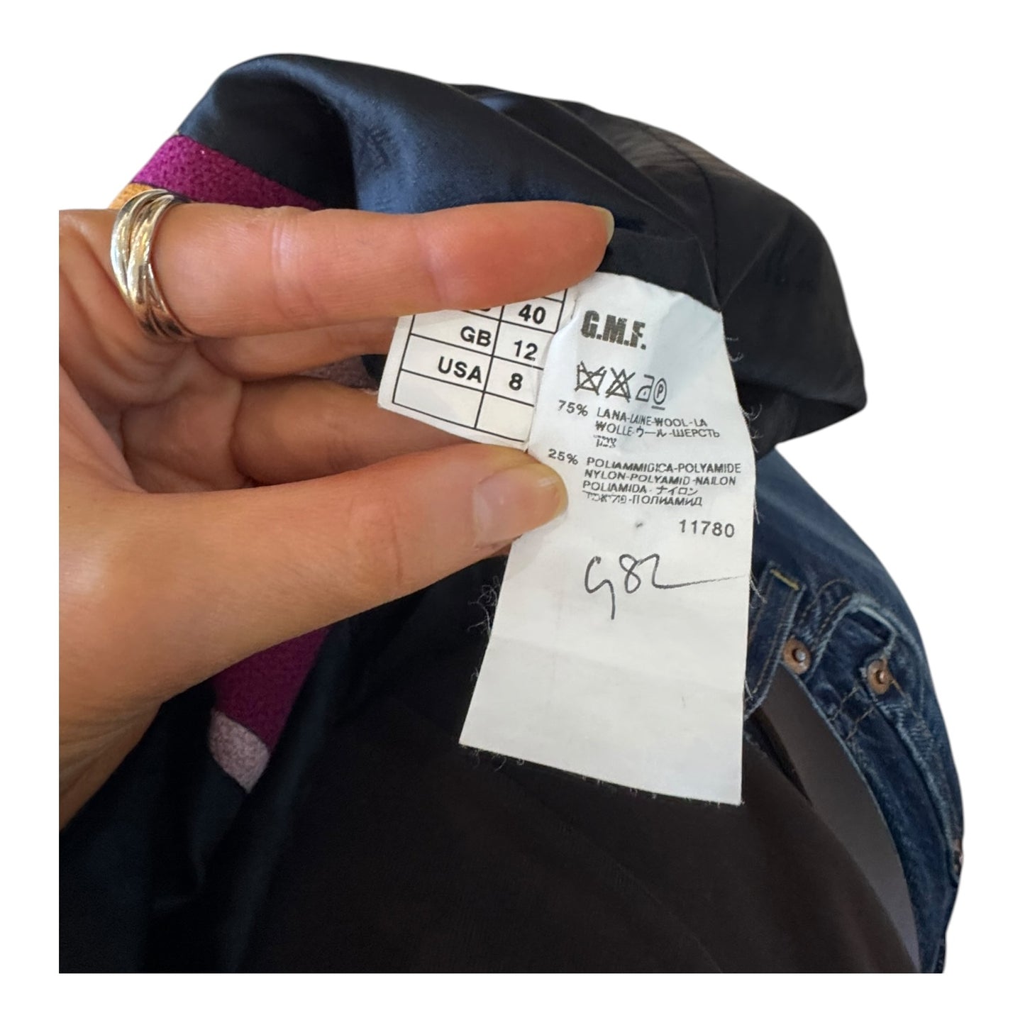 Missoni Purple Patterned Coat - 12