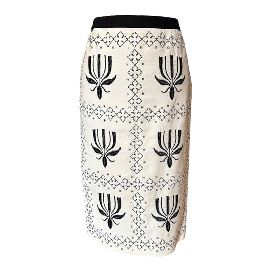 Malene Birger Cream and Black Skirt - 14