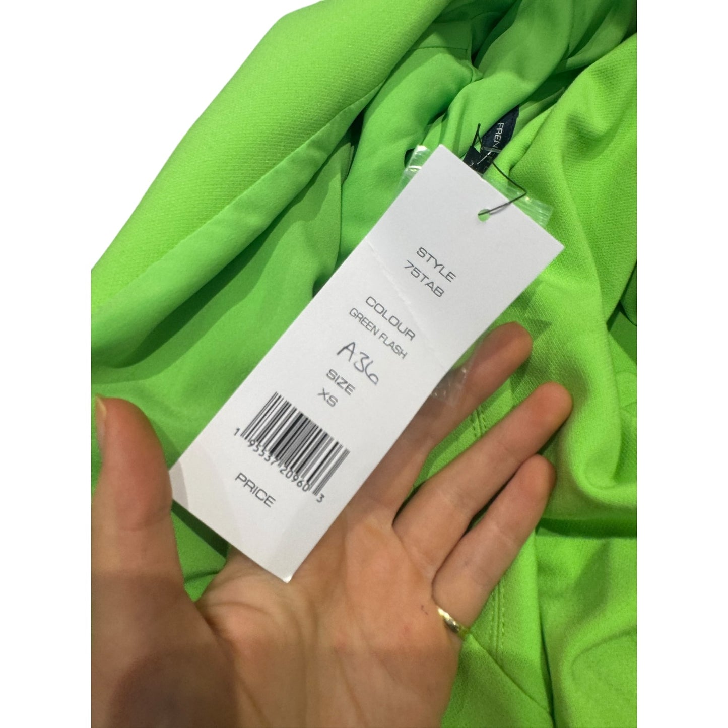 French Connection Lime Green Suit - 6 - NEW