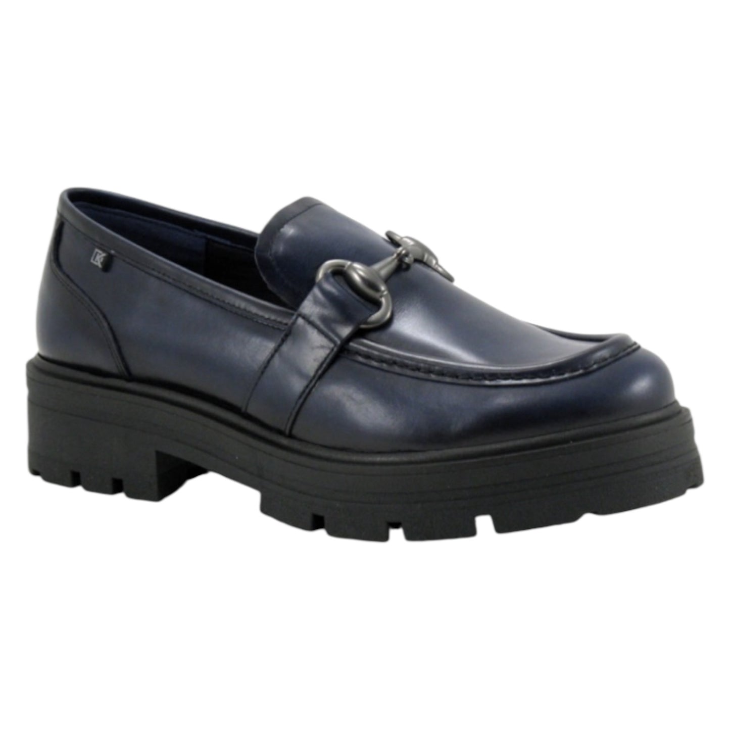 DorKing Navy Horsebit Chunky Loafers - 41 / 8