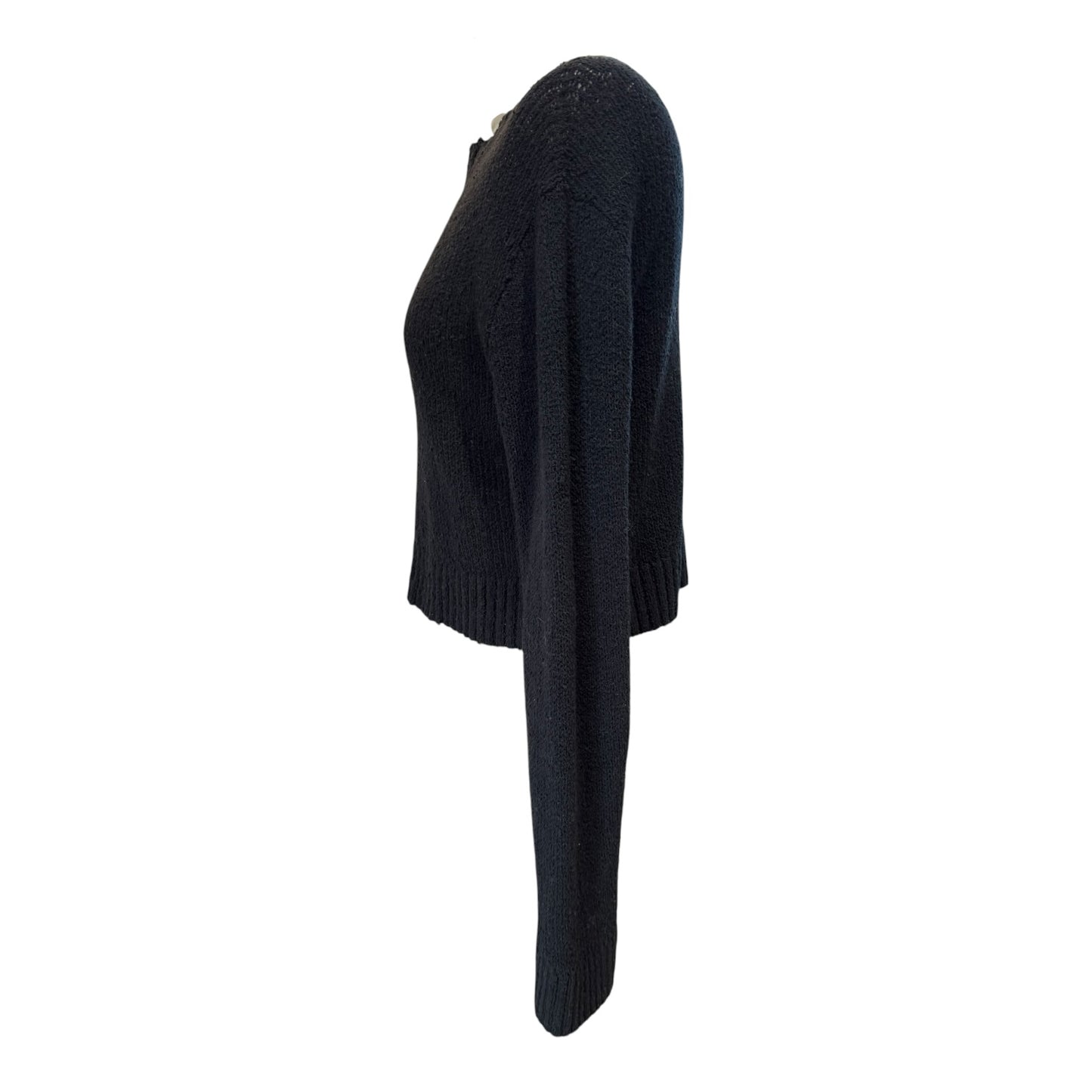 Rachel Comey Black Cotton Barca Pullover - 8/10