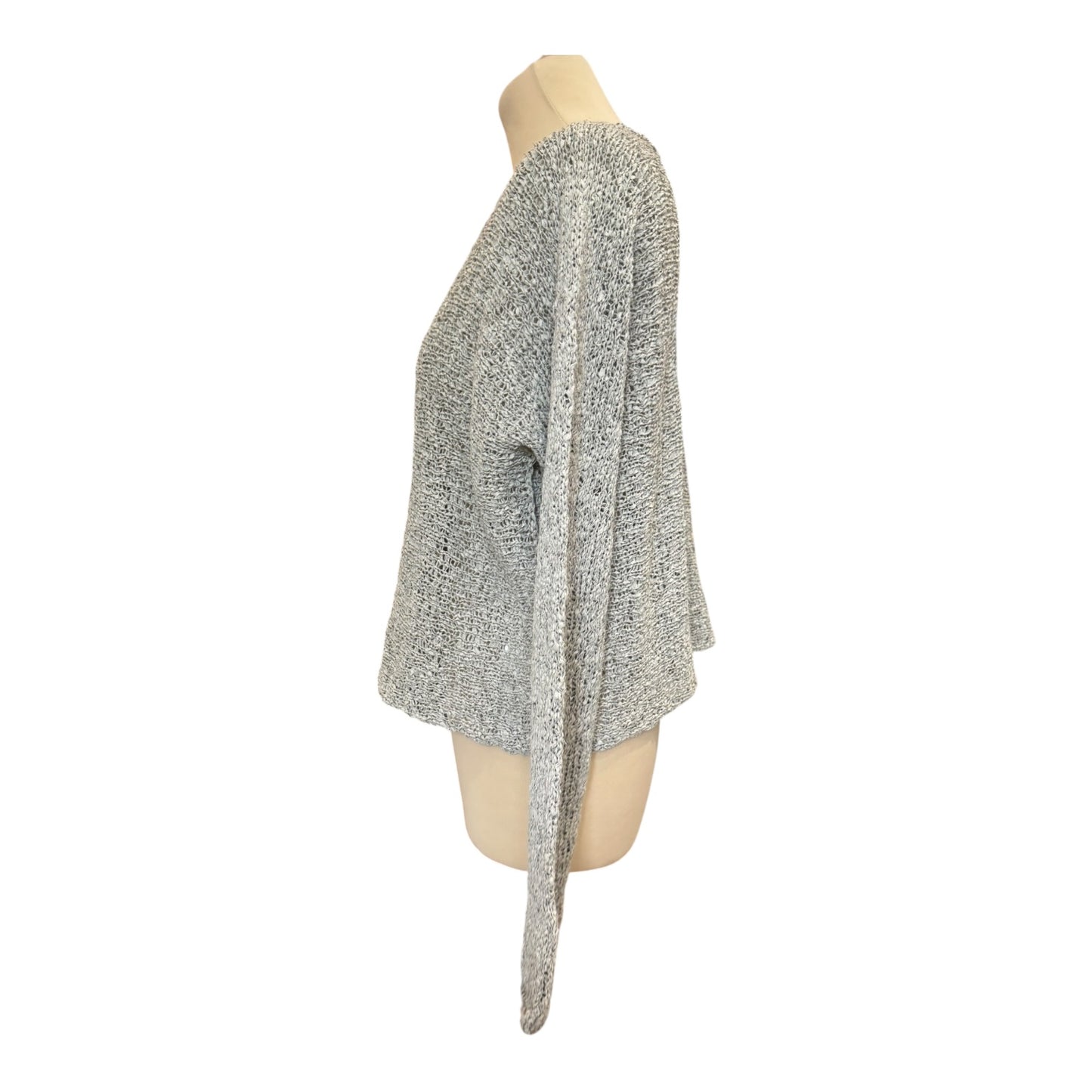 Annette Gortz Grey Loop Knit Sweater - 12