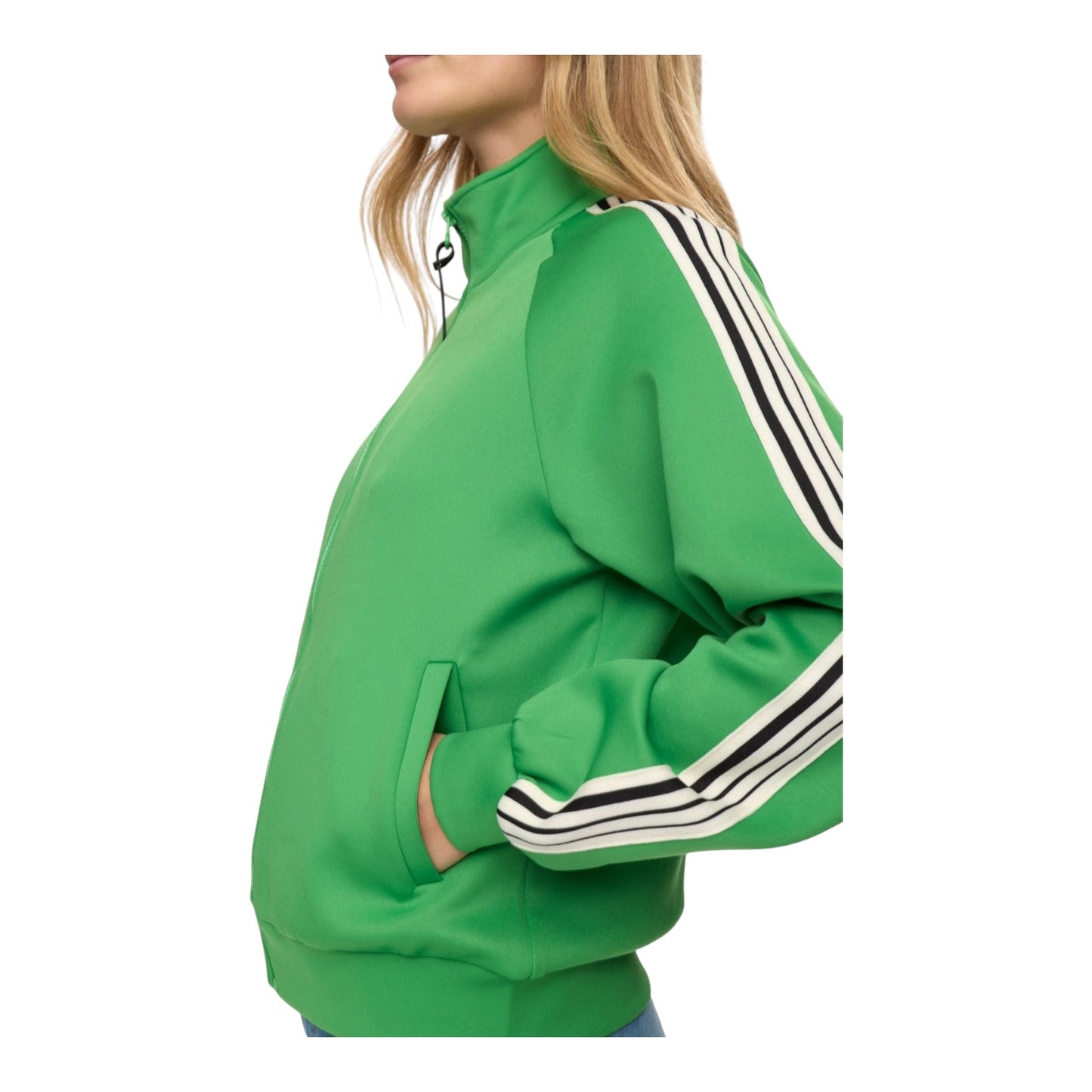 Numph Nusenda Green Bomber Jacket - 10