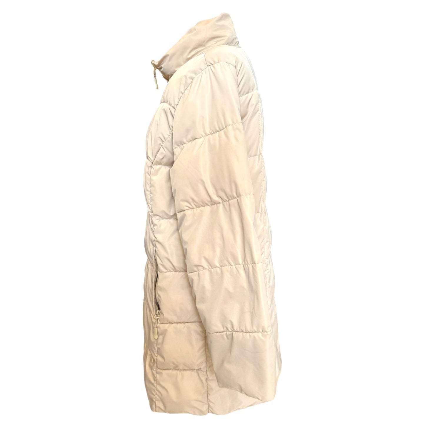 Avalanche Cream Puffer Coat - 12 - NEW