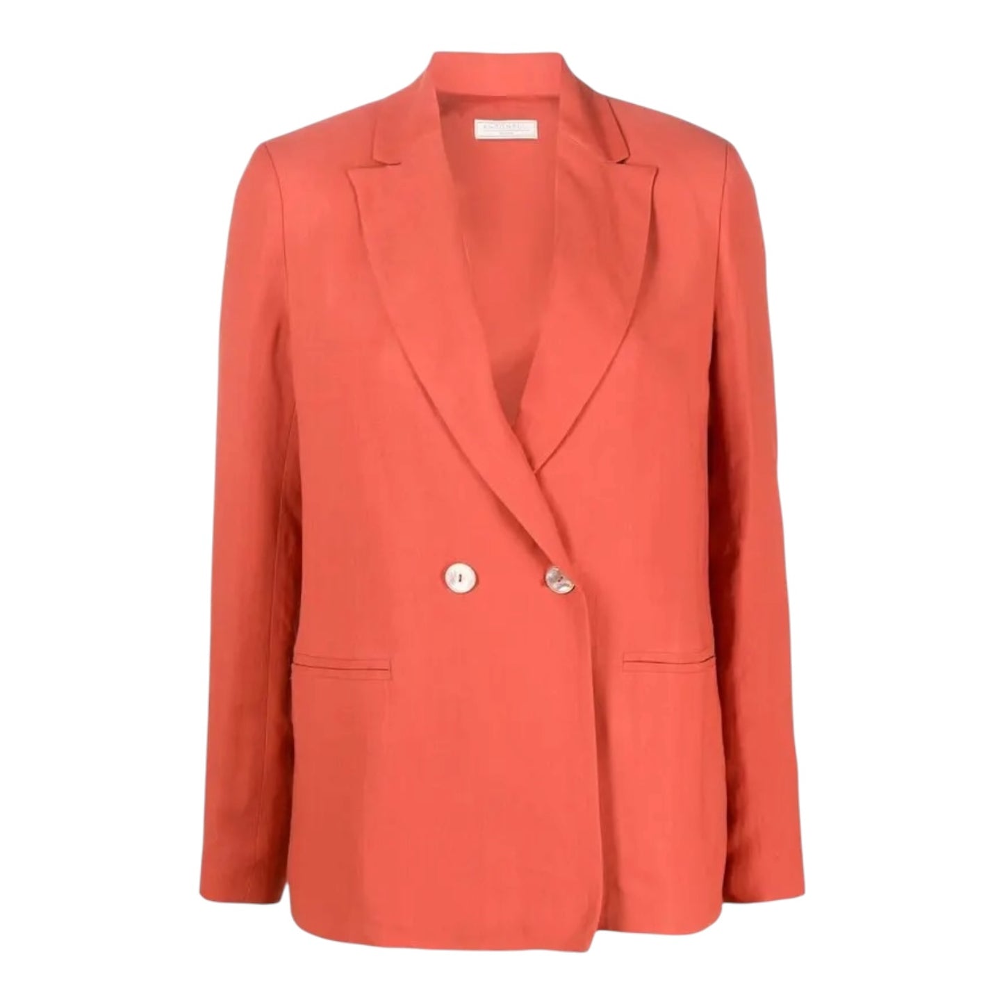 Antonelli Firenze Orange Double Breasted Blazer - 8/10
