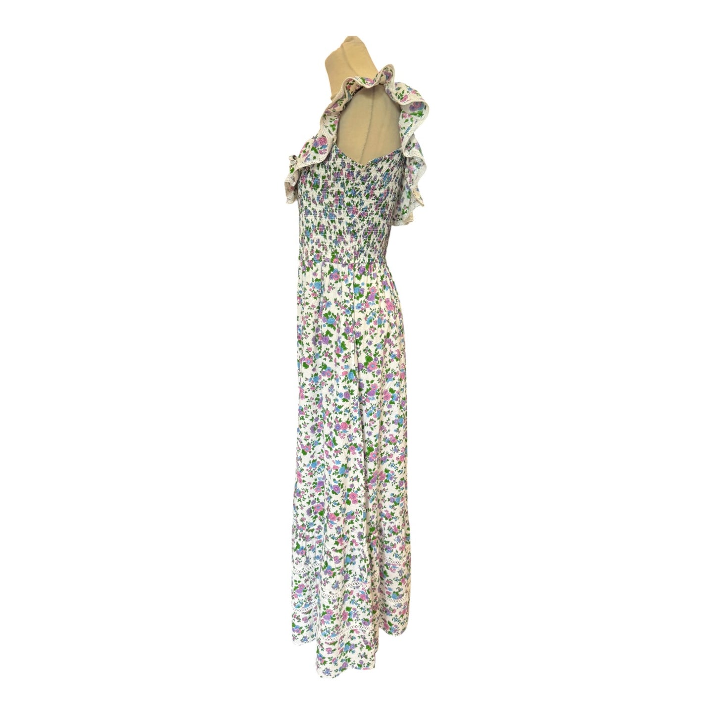 Pink City Prints Floral Sun Dress - 12