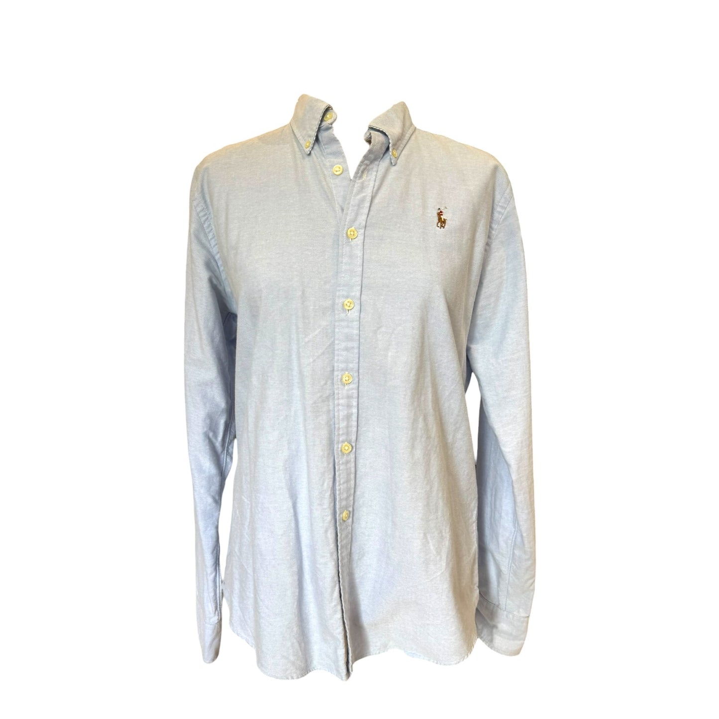 Ralph Lauren Blue Cotton Shirt - 12