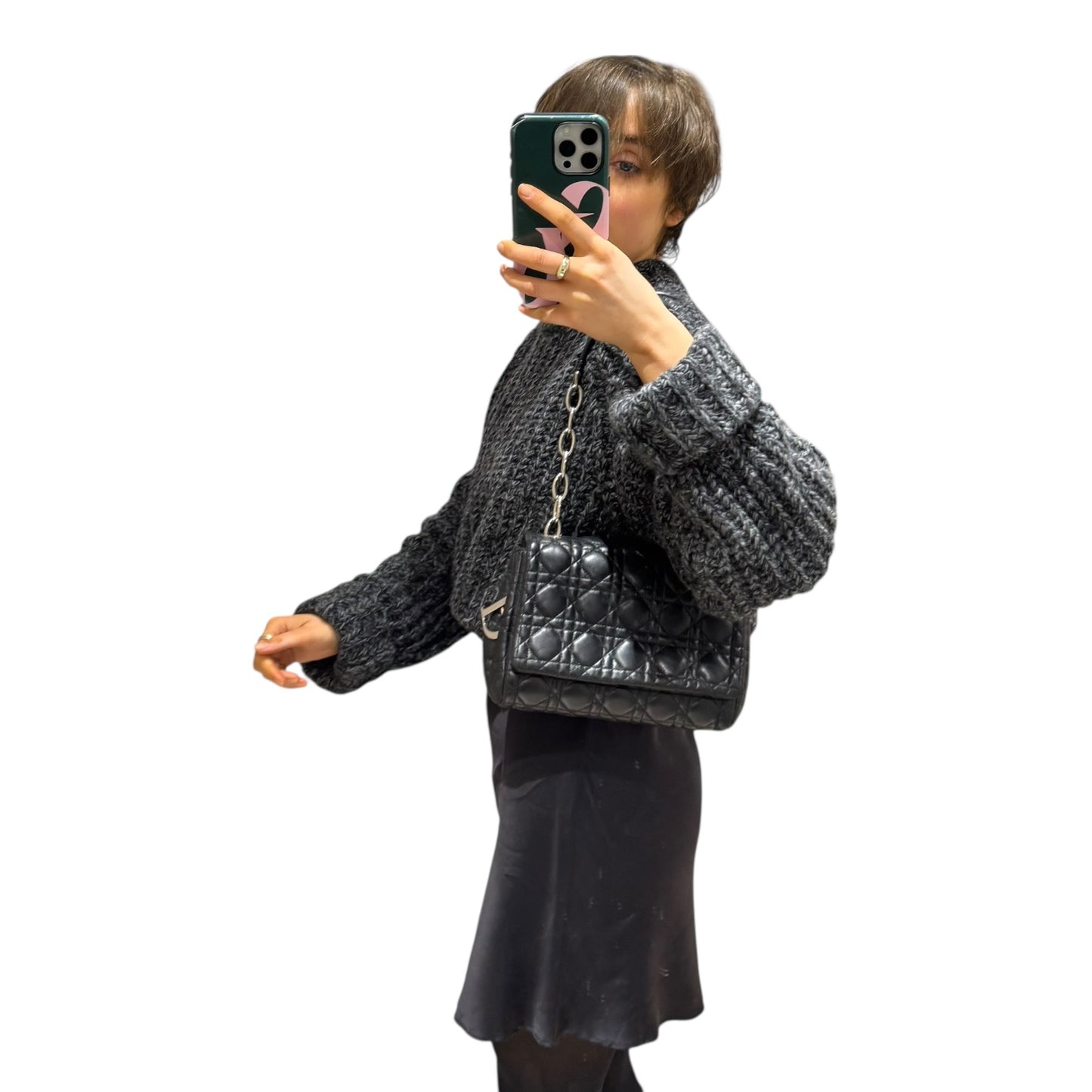 Christian Dior Promenade Quilted Flap Bag